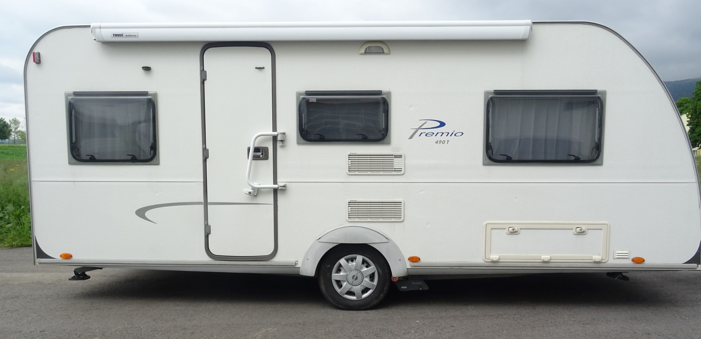 Wohnwagen mit sehr viele Extras